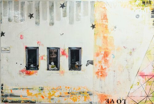 Y'a d'la joie ! di Maryline Lemaitre, Pittura in vendita su Singulart