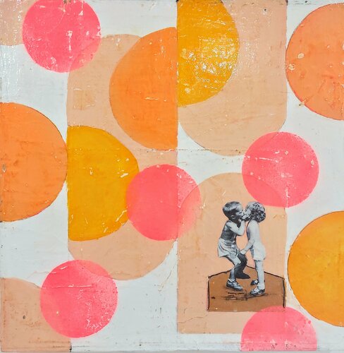 Premier Amour van Maryline Lemaitre, Schilderij te koop op Singulart
