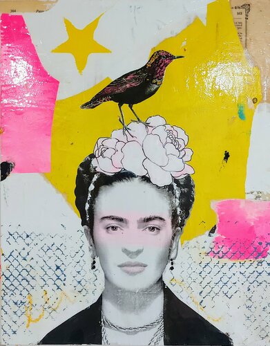 Under the stars van Maryline Lemaitre, Schilderij te koop op Singulart