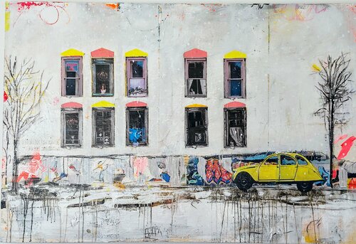 A very white day di Maryline Lemaitre, Pittura in vendita su Singulart