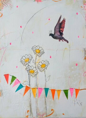 Vivre libre... de Maryline Lemaitre, Pintura a la venta en Singulart