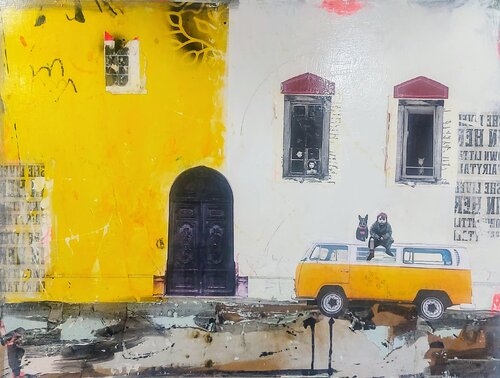 Time to go... van Maryline Lemaitre, Schilderij te koop op Singulart