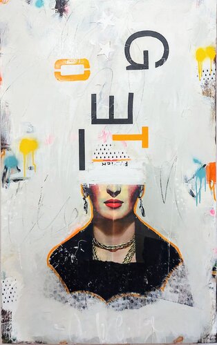 Let go van Maryline Lemaitre, Schilderij te koop op Singulart