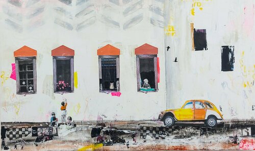 Lost in time van Maryline Lemaitre, Schilderij te koop op Singulart