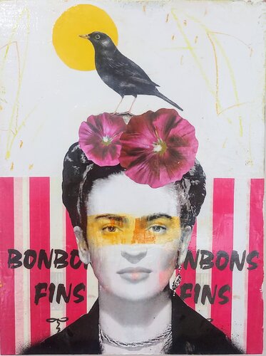 Sweet Frida van Maryline Lemaitre, Schilderij te koop op Singulart