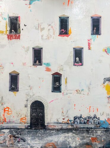 Le nez en l'air de Maryline Lemaitre, Pintura a la venta en Singulart