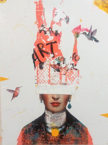 Spirit bird van Maryline Lemaitre, Schilderij te koop op Singulart
