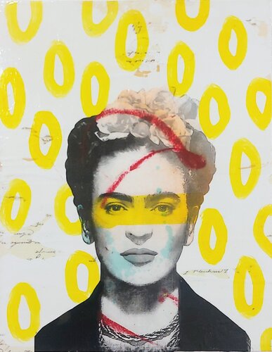 Dans ma bulle van Maryline Lemaitre, Schilderij te koop op Singulart