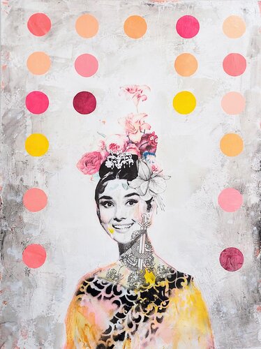 Joie de vivre van Maryline Lemaitre, Schilderij te koop op Singulart