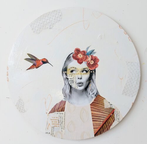 Comme une plume que l'on soufflerait... de Maryline Lemaitre, Pintura a la venta en Singulart
