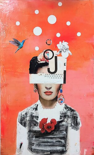 Le jour de la joie van Maryline Lemaitre, Schilderij te koop op Singulart