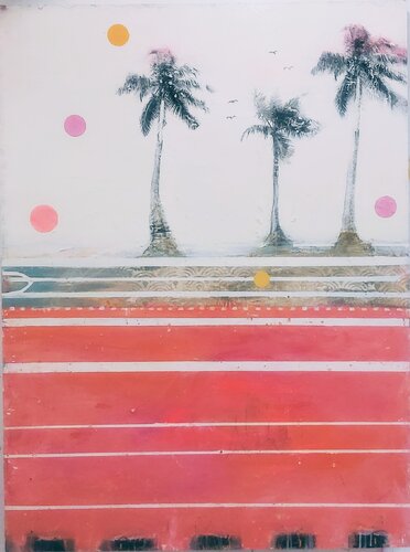 Terre nouvelle van Maryline Lemaitre, Schilderij te koop op Singulart