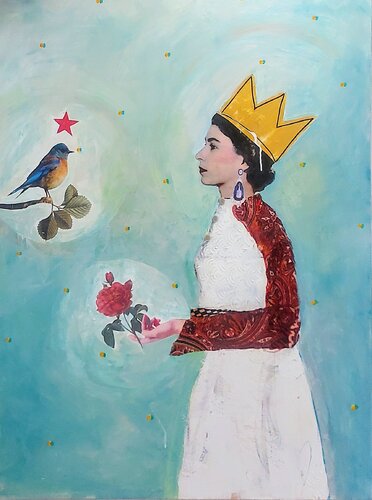 Conversation van Maryline Lemaitre, Schilderij te koop op Singulart