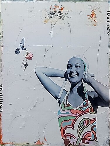 C'est cadeau ! par Maryline Lemaitre, Peinture en vente sur Singulart