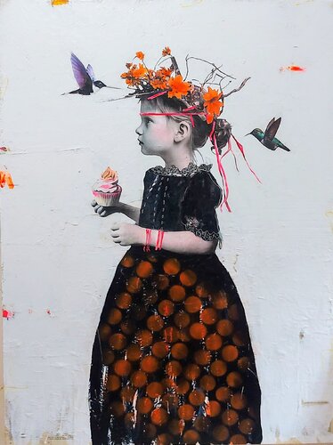 La mélodie des rivieres par Maryline Lemaitre, Peinture en vente sur Singulart