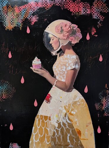 Sound of silence par Maryline Lemaitre, Peinture en vente sur Singulart