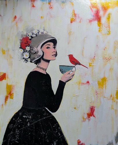 Paix intérieure par Maryline Lemaitre, Peinture en vente sur Singulart