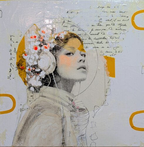 Fréquences mélées de Maryline Lemaitre, Pintura a la venta en Singulart