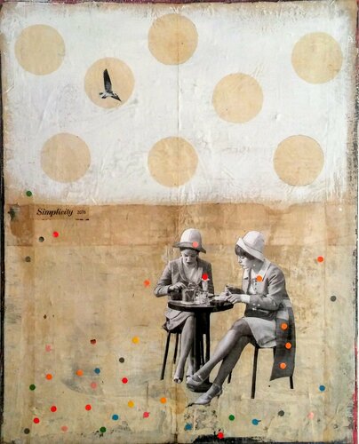 Simplicity di Maryline Lemaitre, Pittura in vendita su Singulart