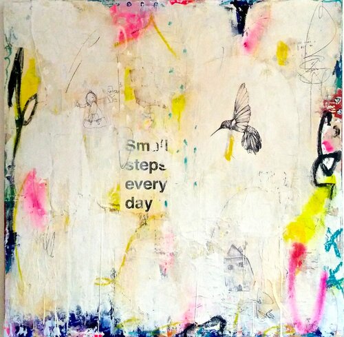 Small steps di Maryline Lemaitre, Pittura in vendita su Singulart