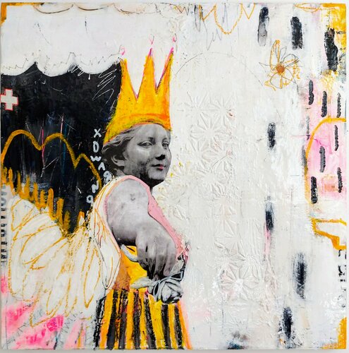 J'ai tout mon temps ! di Maryline Lemaitre, Pittura in vendita su Singulart