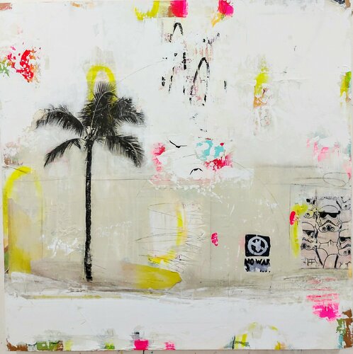 Ici ou... loin... di Maryline Lemaitre, Pittura in vendita su Singulart