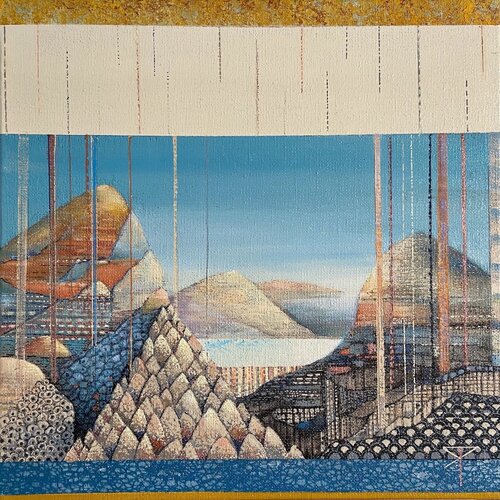 "Déambulations" di Sylvie Poupé, Pittura in vendita su Singulart