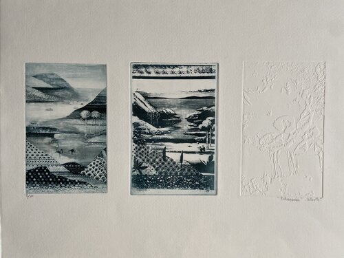 Echappées by Sylvie Poupé, 紙面作品 for Sale on Singulart