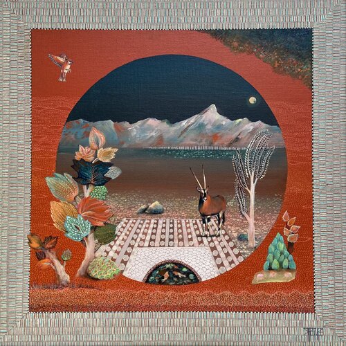 Oryx by Sylvie Poupé, 油畫 for Sale on Singulart