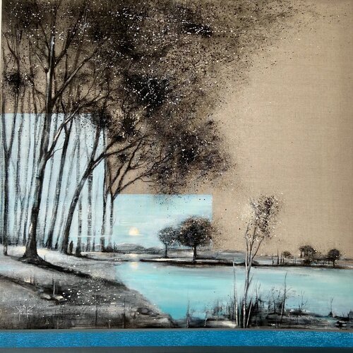 "A l'ombre des âmes" by Sylvie Poupé, Painting for Sale on Singulart