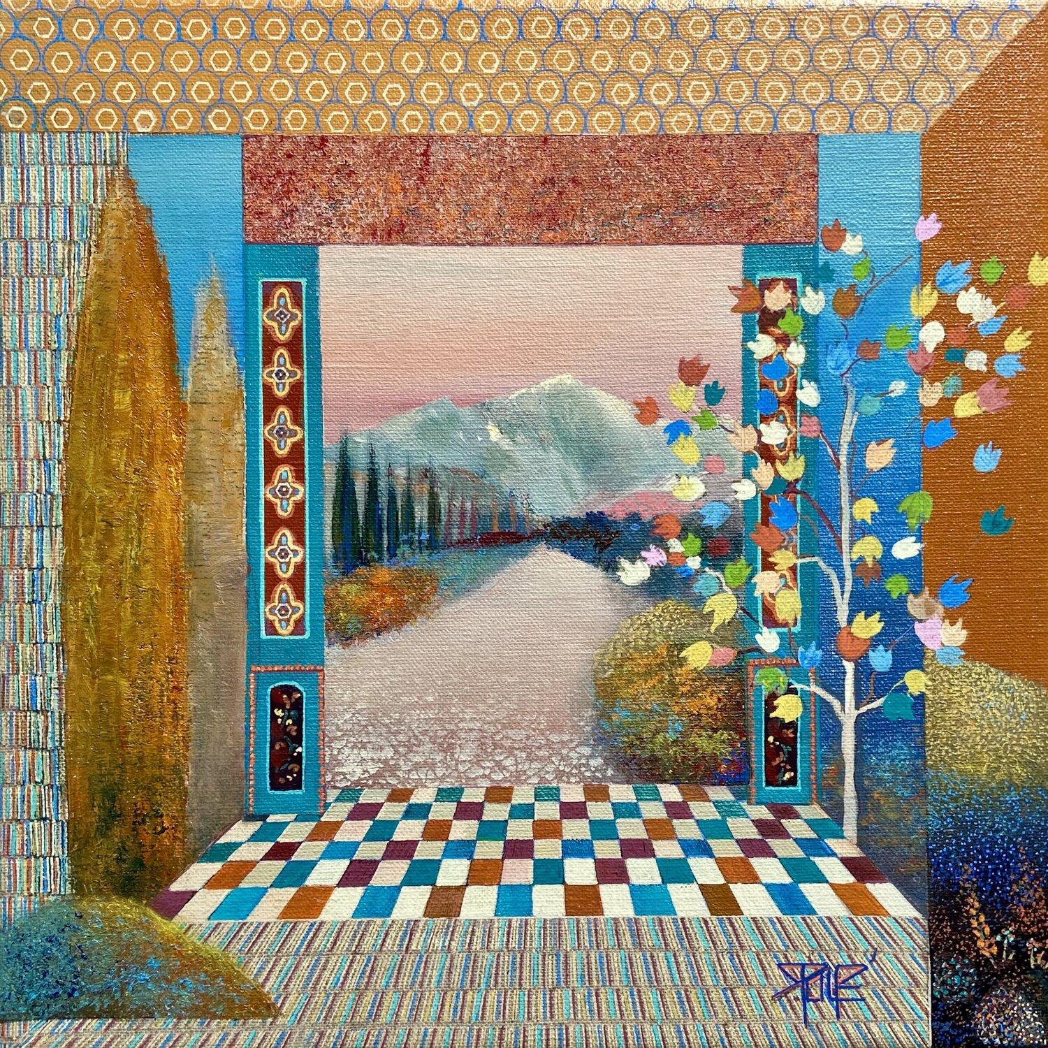 Les cimes blanches Sylvie Poupé