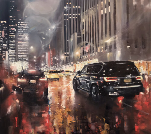 New York van Artem Grunyka, Schilderij te koop op Singulart