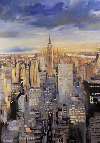 New York van Artem Grunyka, Schilderij te koop op Singulart