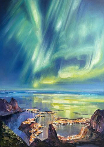 Arctic Glow von Artem Grunyka, Malerei kaufen auf Singulart