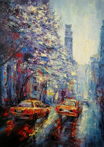 New York di Artem Grunyka, Pittura in vendita su Singulart