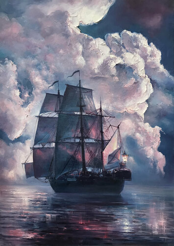 Ship di Artem Grunyka, Pittura in vendita su Singulart