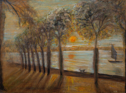 Sunset di Tanya Bilous, Pittura in vendita su Singulart