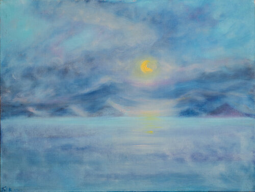 Sunset von Tanya Bilous, Malerei kaufen auf Singulart