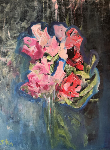Summer Flowers van Tanya Bilous, Schilderij te koop op Singulart
