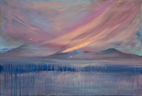 Sunset in Antalya van Tanya Bilous, Schilderij te koop op Singulart