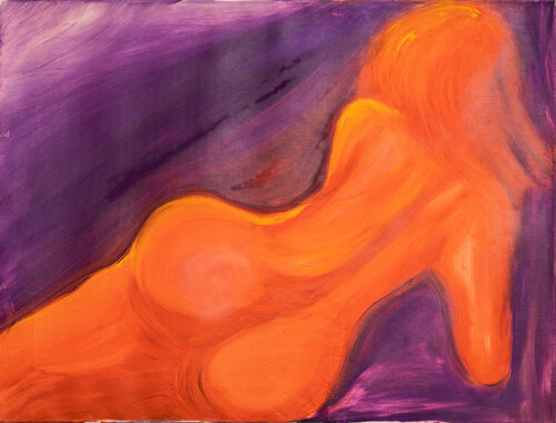 Hot and Cold par Tanya Bilous, Peinture en vente sur Singulart