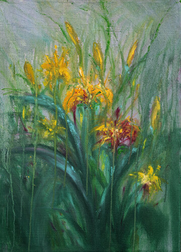 Verdant Symphony van Tanya Bilous, Schilderij te koop op Singulart