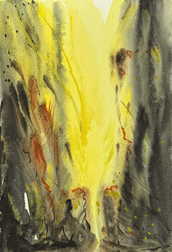 Ashes of the Old by Tanya Bilous, Work on Paper for Sale on Singulart
