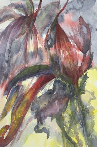 Metamorphic Bloom by Tanya Bilous, Work on Paper for Sale on Singulart