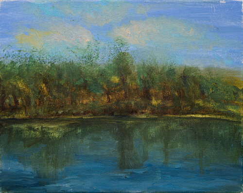 Lake van Tanya Bilous, Schilderij te koop op Singulart