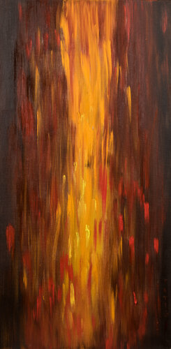 Fire of Life di Tanya Bilous, Pittura in vendita su Singulart