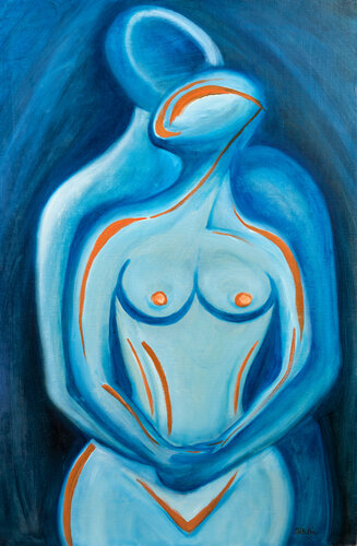 Cosmic Feelings by Tanya Bilous, Painting for Sale on Singulart