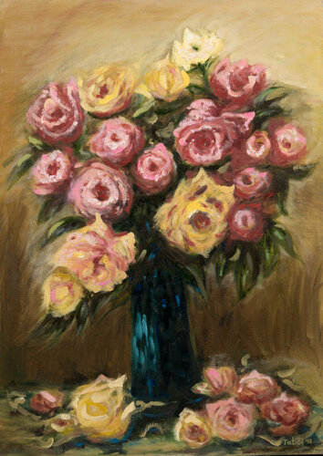 Roses van Tanya Bilous, Schilderij te koop op Singulart