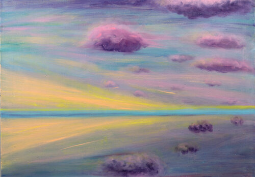 Between Heaven and Earth par Tanya Bilous, Peinture en vente sur Singulart