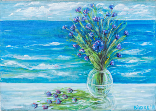 Sea Breeze van Tanya Bilous, Schilderij te koop op Singulart